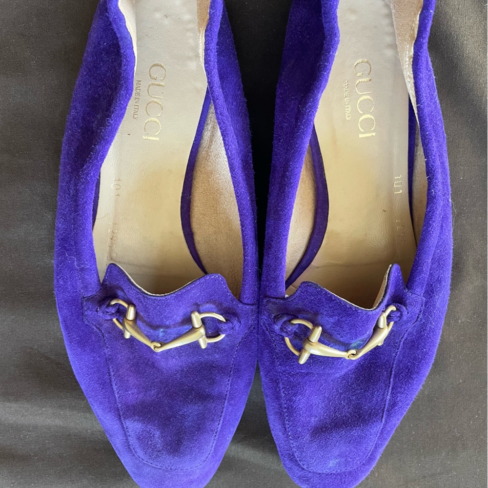 Gucci Suede Loafers